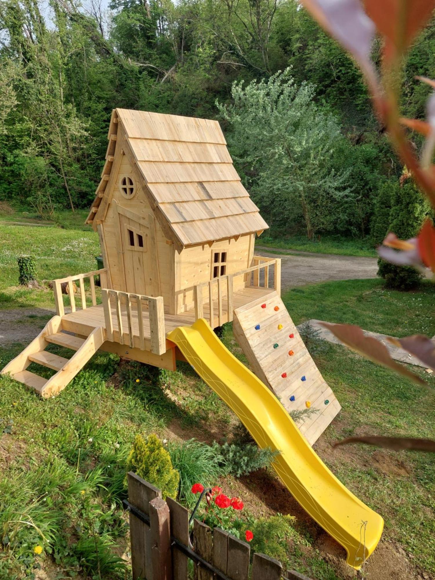 Brvnara Kraj Dunava Zelena Oaza Banostor Exterior photo